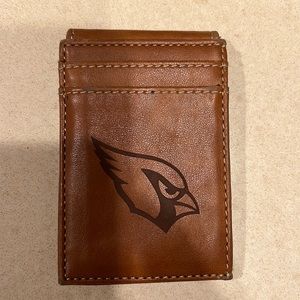 Arizona Cardinals Leather Magnetic Wallet
